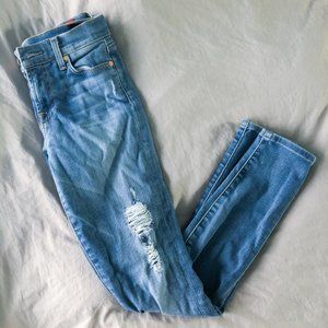 7 For All Mankind Gwenevere Distressed Jeans